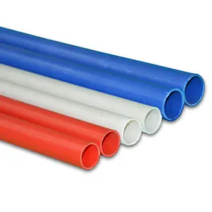 Conduto elétrico de tubo de mangueira de PVC moldado de fábrica de 50-200 mm bom produto