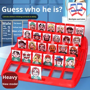 Juego de Mesa de Plástico Guess for I Am Guess Characters, Multijugador, Informal para Adultos, Fiesta, Lógica, para Is the Undercover Card - Product Image 2