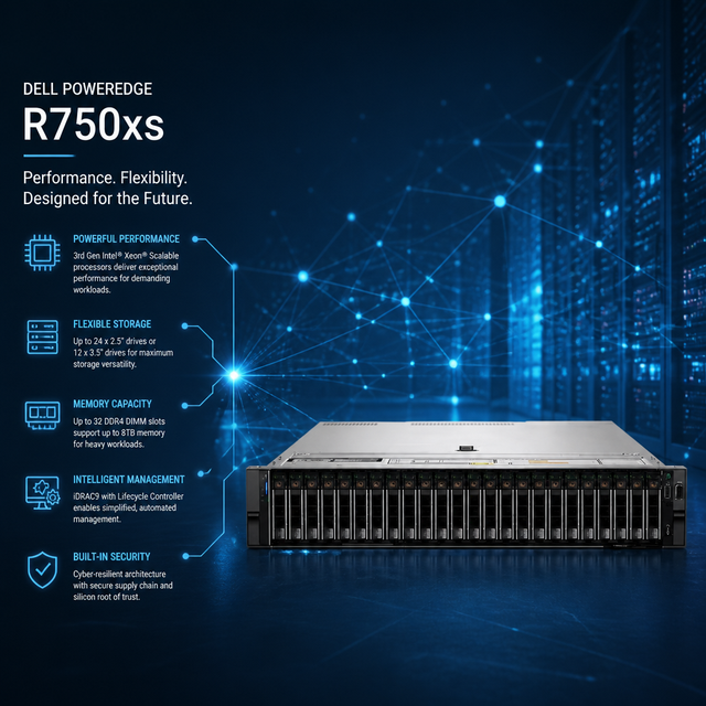 New Stock for R750XS Rack Server 4310 Processor China Origin-Global Low Price Wholesale & Retail