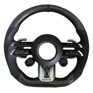 <span class=keywords><strong>Prix</strong></span> de gros pour le volant en fibre de carbone véritable Mercedes Benz, housse de volant AMG GT - Product Image 6