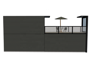 Chiosco prefabbricato portatile del contenitore della cabina del caffè/caffè/panetteria - Product Image 6