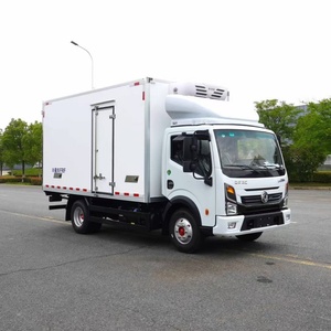 Camion frigorifique Dongfeng Duolika D6 170HP Nissan ZD25 Diesel 4*2 4495kg Poids total autorisé en charge <span class=keywords><strong>Euro</strong></span> VI pour la logistique de la chaîne du froid - Product Image 3