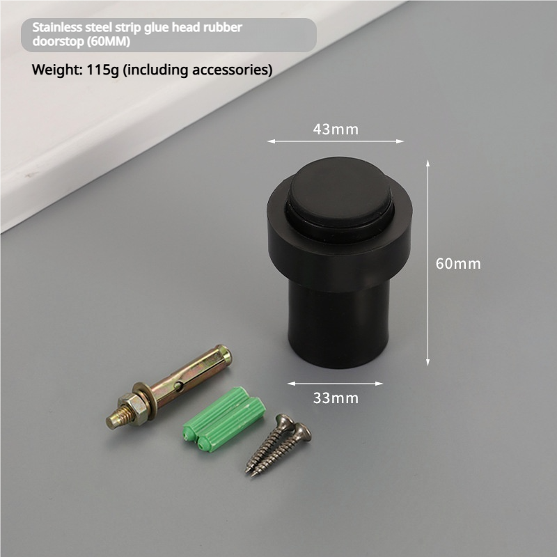 60มม. สีดำ