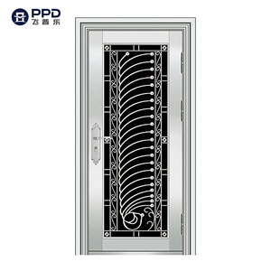 Puertas Reforzadas de Acero Inoxidable de Buena Calidad y Ecológicas para Edificios Residenciales, <span class=keywords><strong>Precio</strong></span> Directo de Fábrica - Product Image 6
