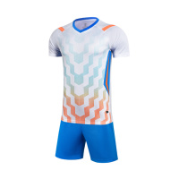 Maillots de football personnalisés OEM, broderie du logo de l'équipe, design par sublimation, vente en gros de maillots de football, vêtements d'entraînement pour jeunes et adultes