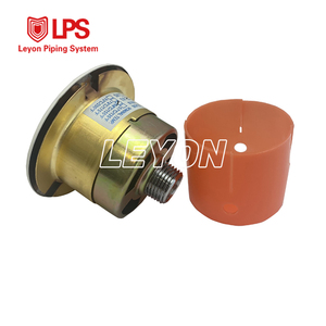 Tête de sprinkler suspendue dissimulée homologuée UL FM K5.6 à réponse rapide NPT BSPT avec plaque de recouvrement personnalisée blanc chromé – Équipement de lutte contre l'incendie - Product Image 3