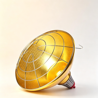 Lampe chauffante pour bétail, lampe chauffante pour poulailler avec grille de protection
