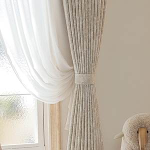 Tenda moderna diretta della tenda della finestra di colore solido semplice <span class=keywords><strong>Design</strong></span> tenda del <span class=keywords><strong>soggiorno</strong></span> - Product Image 6