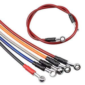 Lignes de contrôle de moto M8 de qualité automobile 1200N résistance à la traction raccords d'extrémité faciles à installer pour vélos Cruise Bobber - Product Image 1