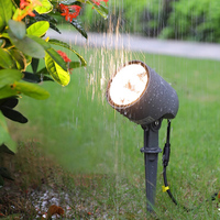 Projecteur anti-éblouissement 18W, lumière blanche chaude, LED IP65, étanche pour l'extérieur, pour l'éclairage des places, des paysages, des parcs et des jardins