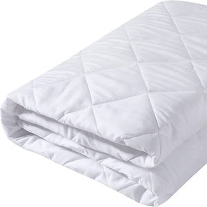 Su geçirmez yatak koruyucu nefes elmas desen kapitone gömme yatak örtüsü ile derin cep - Product Image 1