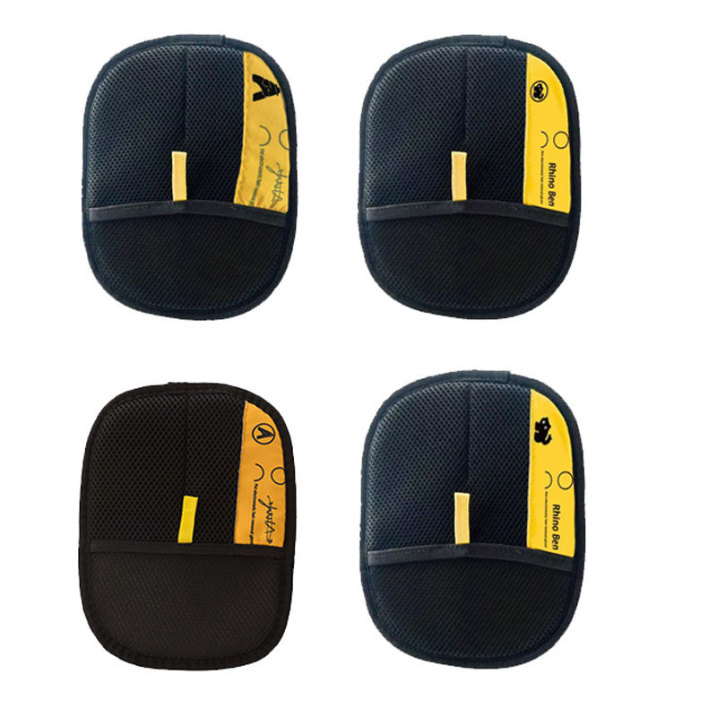 Gants étiquette jaune - Motifs assortis