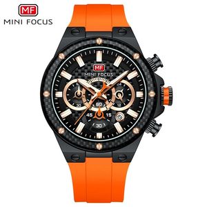Reloj de Cuarzo Original Mini Focus MF0468G MF 0468, Cronógrafo Resistente al Agua con Manecillas Luminosas para Hombre, Montre, Relojes Homme - Product Image 6