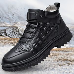 Winter New Men's Cotton Shoes Outdoor Warm Winter Snow <b>Boots</b> - Product Image 2