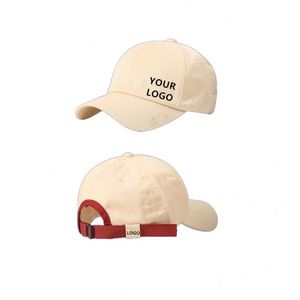 Custom Logo Premium Dad Unisex Cotton Baseball <b>Cap</b> for Men and <b>Women</b> Adjustable Lightweight Curved Brim Hat Promotion Gift - Product Image 4