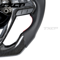 Volante de Fibra de Carbono LED para JEEP Wrangler JL Grand Cherokee SRT