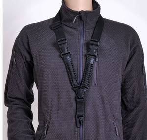 Corde tressée DFR1212 pour dispositifs tactiques d'extérieur, à dégagement rapide, fixation et maintien, noir, kaki, camouflage - Product Image 3