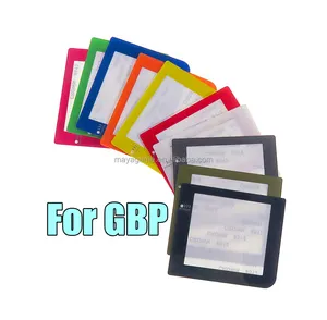 Tela de plástico Lente Protetor Capa para Gameboy Pocket GBP Tela Lente Faceplate Para GBP Capa Protetora