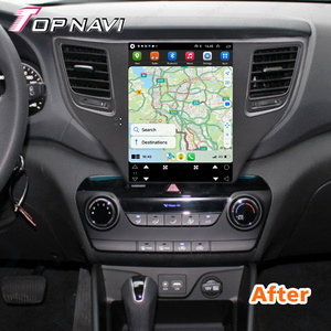 Radio de Coche Android Auto, Reproductor Multimedia Electrónico para Hyundai <span class=keywords><strong>TUCSON</strong></span> 2015 2016 2017 <span class=keywords><strong>2018</strong></span> 2019, 4+64 GB, GPS, Pantalla Vertical - Product Image 3