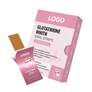 Oem chăm sóc sắc đẹp da miệng màng mỏng bổ sung chất chống oxy hóa bằng miệng Dải với Glutathione / L-Cysteine / <span class=keywords><strong>Vitamin</strong></span> C / <span class=keywords><strong>Vitamin</strong></span> <span class=keywords><strong>E</strong></span> - Product Image 1