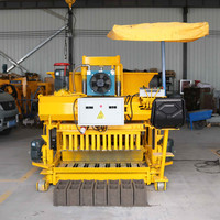 Béton hydraulique mobile QMY6-25 de 6,8,9 pouces Machine de fabrication de blocs creux Ventes de machines de ponte à Dubaï, en Éthiopie, en Arabie saoudite