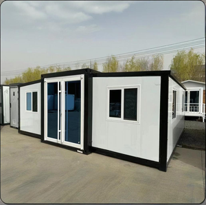 Casa Contenedor Prefabricada Aislada de Lujo, Expandible, de Dos Dormitorios, Plegable, <span class=keywords><strong>para</strong></span> Exteriores, Construcción de Viviendas, Inmobiliaria - Product Image 1