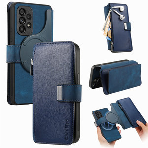 Étui magnétique créatif détachable double face pour <span class=keywords><strong>Samsung</strong></span> Galaxy S26 S25 <span class=keywords><strong>Ultra</strong></span> avec support de carte <span class=keywords><strong>SIM</strong></span> à aimant puissant A57 - Product Image 2