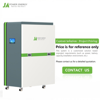 Sistem Panel Surya JApower Good Cost Full Kit Solar on Grid Hybrid 5kw 10kw 30kw 3 Fase 380v 400v untuk Rumah dengan Baterai Penyimpanan