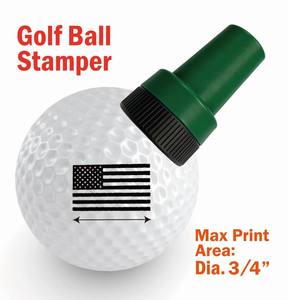 Grands tampons à logo personnalisé pour balles de golf avec encre à séchage rapide, accessoires de golf - Product Image 1