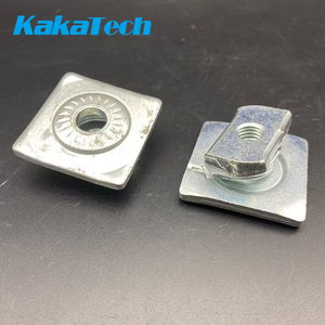 น็อตสไลด์สตรัทคุณภาพสูงแบบรวดเร็ว ผลิตจากเหล็กชุบสังกะสี รุ่น NW พร้อมแหวนรอง - Product Image 6