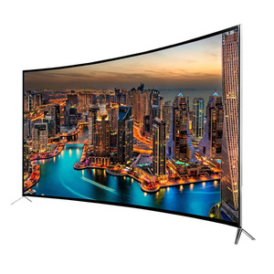 Télévision connectée LED incurvée <span class=keywords><strong>55</strong></span> <span class=keywords><strong>pouces</strong></span>, avec Android, couleur bleue nuit, wi-fi, pour usage domestique, nouveau modèle 2020 - Product Image 1