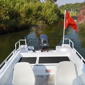 Meilleure vente <span class=keywords><strong>de</strong></span> <span class=keywords><strong>bateau</strong></span> <span class=keywords><strong>de</strong></span> course en alliage d'aluminium soudé <span class=keywords><strong>de</strong></span> 4.5m/14,8 pieds pour le divertissement aquatique - Product Image 4