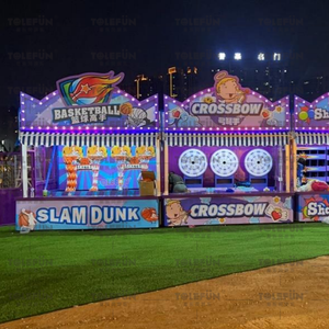 Tolefun Amusement Park Commercial Gagnez de l'argent <span class=keywords><strong>Activité</strong></span> à l'<span class=keywords><strong>extérieur</strong></span> de la cabine Jeux Machines Mall Carnival Booth Jeux pour adultes - Product Image 5