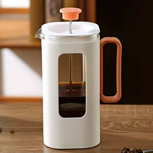 ตัวเครื่องเฟรนช์เพรสแบบใส ความจุ 1100 มล. เป็นมิตรกับสิ่งแวดล้อม ด้ามจับตามหลักสรีรศาสตร์ วั<span class=keywords><strong>สด</strong></span>ุเกรดอาหาร สำหรับ<span class=keywords><strong>ชง</strong></span><span class=keywords><strong>กาแฟ</strong></span><span class=keywords><strong>สด</strong></span>/ชาสมุนไพร - Product Image 1