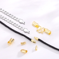 Accessoires de bijouterie en argent sterling 925, fermoirs pour collier, bracelet, fermoirs d'extrémité, boucle de chaîne, fermoirs pour la fabrication de bijoux