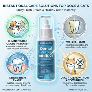 Aditivo Bucal para Mascotas de Marca Privada OEM, Eliminador de Sarro y Placa, Cuidado Bucal para Perros y Gatos, <span class=keywords><strong>Aliento</strong></span> Fresco, Sin Necesidad de Cepillado, Venta al Por Mayor - Product Image 3