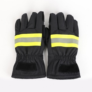 Guantes de Seguridad para Bombero AmpsafeX 2-C, Material de Aramida, Resistentes al Desgaste, Aislantes, Reflectantes, Antideslizantes, Largos - Product Image 5