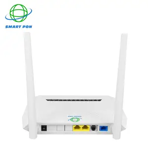 wifi راوتر ميناء الألياف Suppliers-منتج جديد من حلول FTTH FTTX Gpon, GEPON EPON 1GE + 1FE + صوت + واي فاي ONU XPON