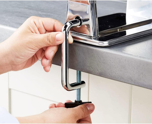 Máquina Manual <span class=keywords><strong>para</strong></span> Hacer Pasta ZISZIS con Ajustes Regulables, Manivela Manual, Acero Inoxidable Ecológico, Apta <span class=keywords><strong>para</strong></span> <span class=keywords><strong>Lavavajillas</strong></span>, <span class=keywords><strong>para</strong></span> Pasta Fresca Casera - Product Image 3