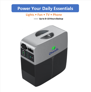 สถานีไฟฟ้าสำรองสำหรับบ้าน Chanda 1 กิโล<span class=keywords><strong>ว</strong></span>ัตต์ชั่วโมง 300 <span class=keywords><strong>ว</strong></span>ัตต์ LiFePO4 เครื่องกำเนิดพลังงานแสงอาทิตย์สำหรับ<span class=keywords><strong>ไฟ</strong></span>ดับ พัดลม ที<span class=keywords><strong>ว</strong></span>ี ระบบกักเก็บพลังงานสำหรับใช้งานนอกกริด - Product Image 2