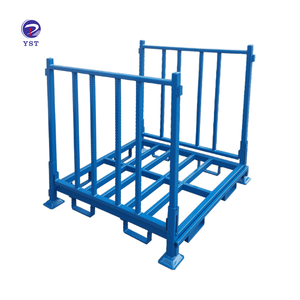 Estante Apilable de Acero Dulce Q235 para la Industria Textil, Palet de Acero Plegable - Product Image 1