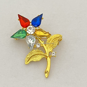 Broche en strass en forme <span class=keywords><strong>de</strong></span> fleur <span class=keywords><strong>de</strong></span> hérosine <span class=keywords><strong>de</strong></span> l'Ordre <span class=keywords><strong>de</strong></span> l'Étoile <span class=keywords><strong>de</strong></span> l'Orient du Masonic <span class=keywords><strong>Depot</strong></span> - Product Image 1