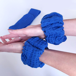 تخصيص شعارك بسيط لون واحد حافة واسعة الهراء المعصم ماصة عصابات سبا - Product Image 6