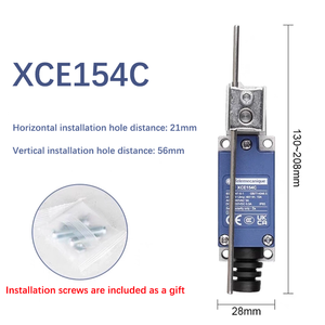 Interruptor de límite XCE145 XCE146 XCE102 XCE103 XCE110 XCE154C reemplaza 8108, microinterruptor, posicionamiento preciso - Product Image 6