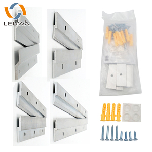 Clip Metálico en Z Preperforado de Aluminio LENWA <span class=keywords><strong>Baiwei</strong></span>, Soporte de Aluminio para Listones Divididos Bunnings - Product Image 1