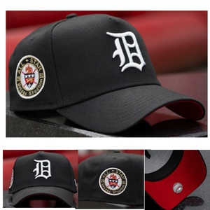 Casquettes New Era originales de haute qualité, 5 panneaux, visière plate, unisexe, snapback, personnalisables, broderie 3D, denim, velours, ethnique, basketball - Product Image 1