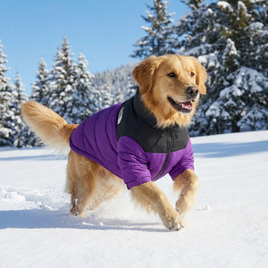 <span class=keywords><strong>Manteau</strong></span> d'hiver léger, coupe-vent, de grande marque, personnalisé, respirant et doux pour chiens - Product Image 3