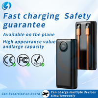 Power Bank 20000mAh Kapasitas Tinggi Warna Kustom Terlaris, Pengisian Cepat 22.5W, Portabel