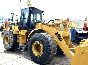 Chargeuse sur pneus Caterpillar 966G d'occasion certifiée CE, modèle 2022, capacité nominale de 7 tonnes, moteur Cummins, pompe hydraulique MOOG, haute qualité - Product Image 2