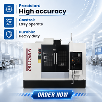 Centro de Mecanizado Vertical VMC 1160, Personalizable, de Alta Precisión, Rentable, Fácil de Operar, CNC para Moldes, Piezas de Automóviles y Uso General